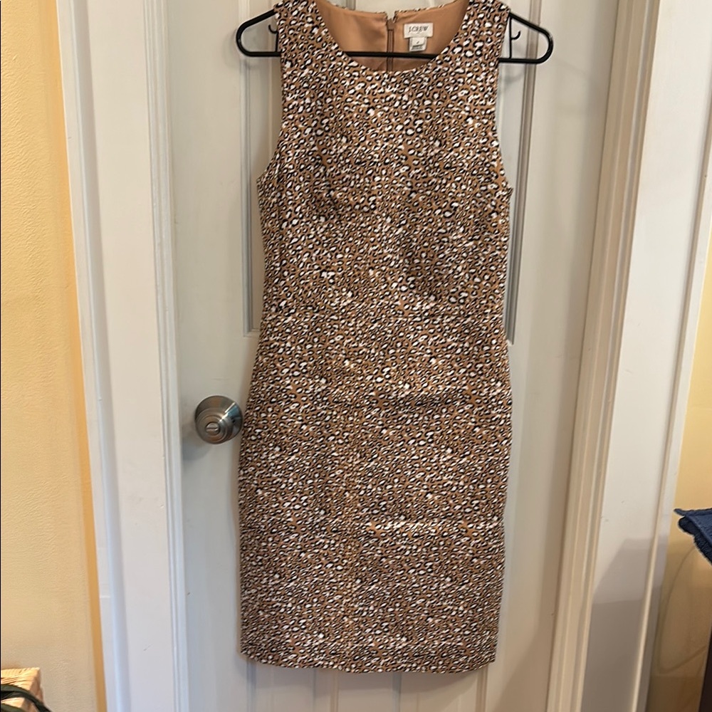LOFT Brown Mini Dress Chic Style